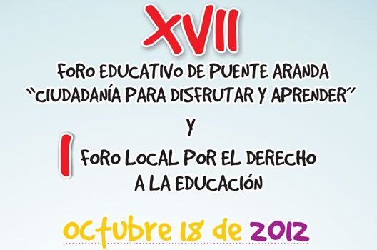 XVII Foro Educativo de Puente Aranda