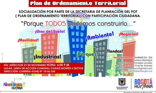 Socialización Plan de Ordenamiento Territorial