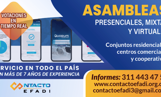 Asambleas presenciales, virtuales y/o mixtas